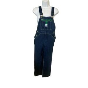 Vintage Liberty Overalls Long Bib Design Blue/Green Youth/16 NWOT​